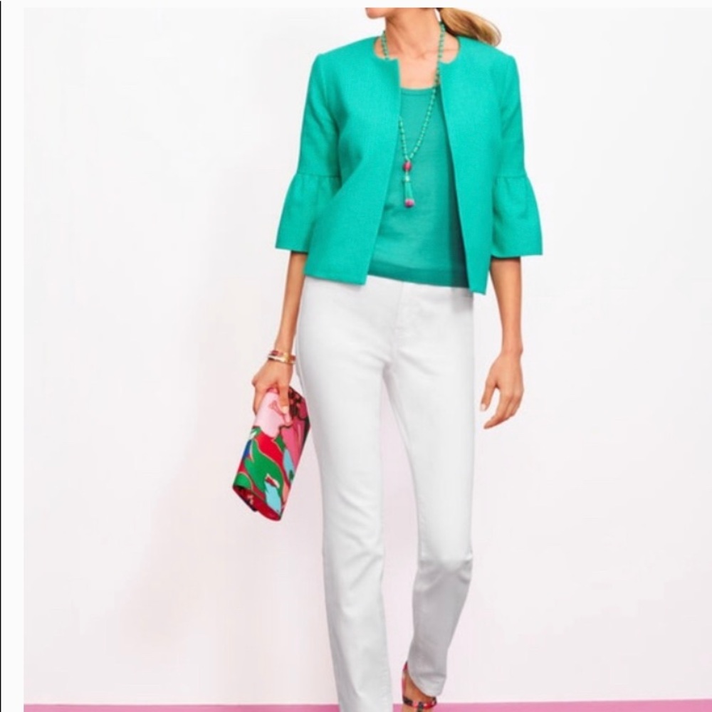 NWT Talbots three-quarter bell sleeve